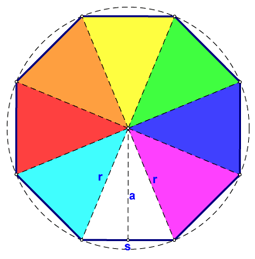 Regular Octagon Area
